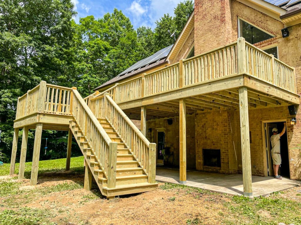 Home Deck and Fence Middle Tennessee TN Dickson County-201 Decks in Dickson, Fairview, Franklin, Brentwood, Nashville, Bellevue,Charlotte,Green Hills,Spring Hill,Kingston Springs, Pegram, Burns, White Bluff, Vanleer